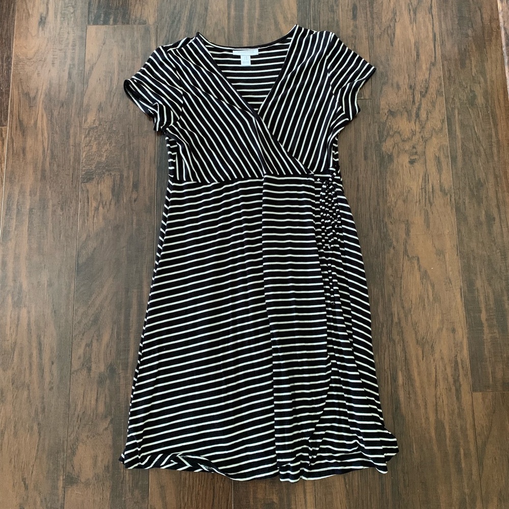 Motherhood Maternity Striped Dress